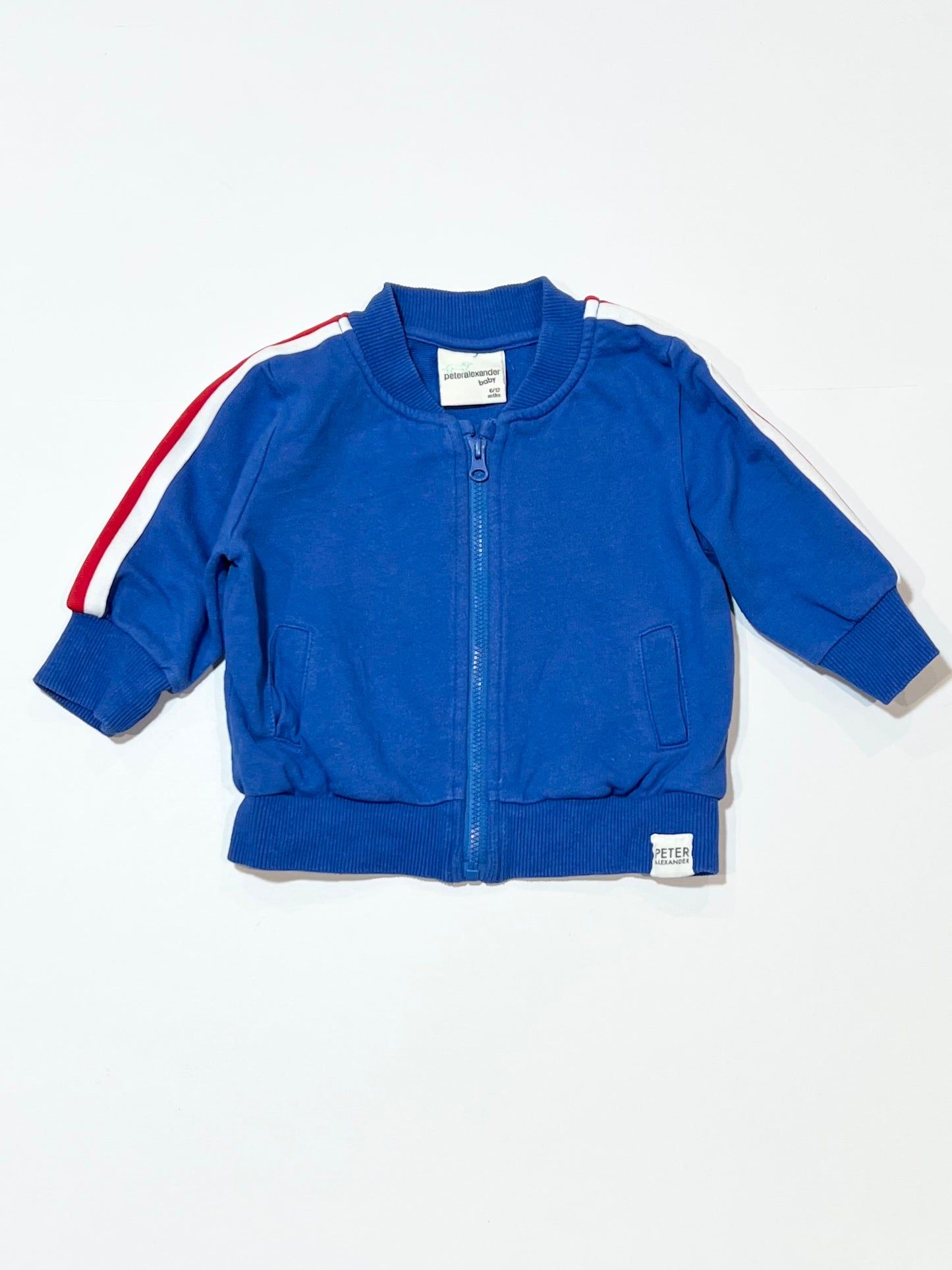 Blue zip sweater - Size 0