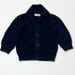 Navy knit jacket - Size 6-9 months