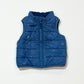 Blue elephant puffer vest - Size 0