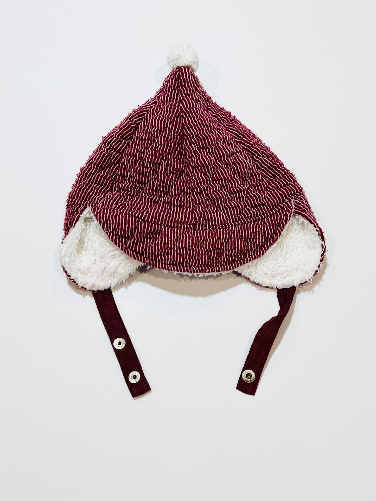Pompom aviator hat - Size 6-12 months