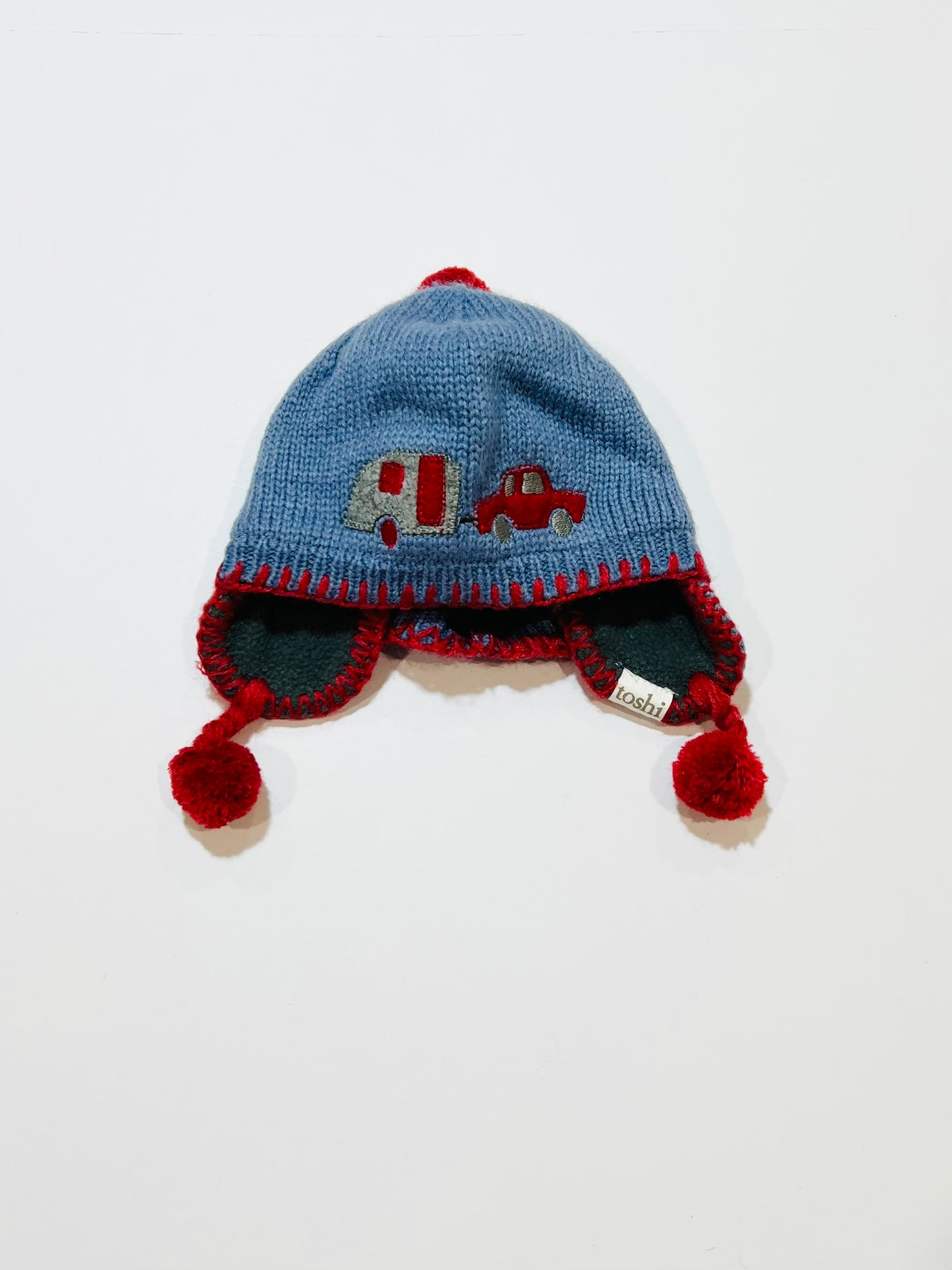 Blue caravan beanie - Size XS