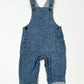 Soft denim overalls - Size 6-9 months