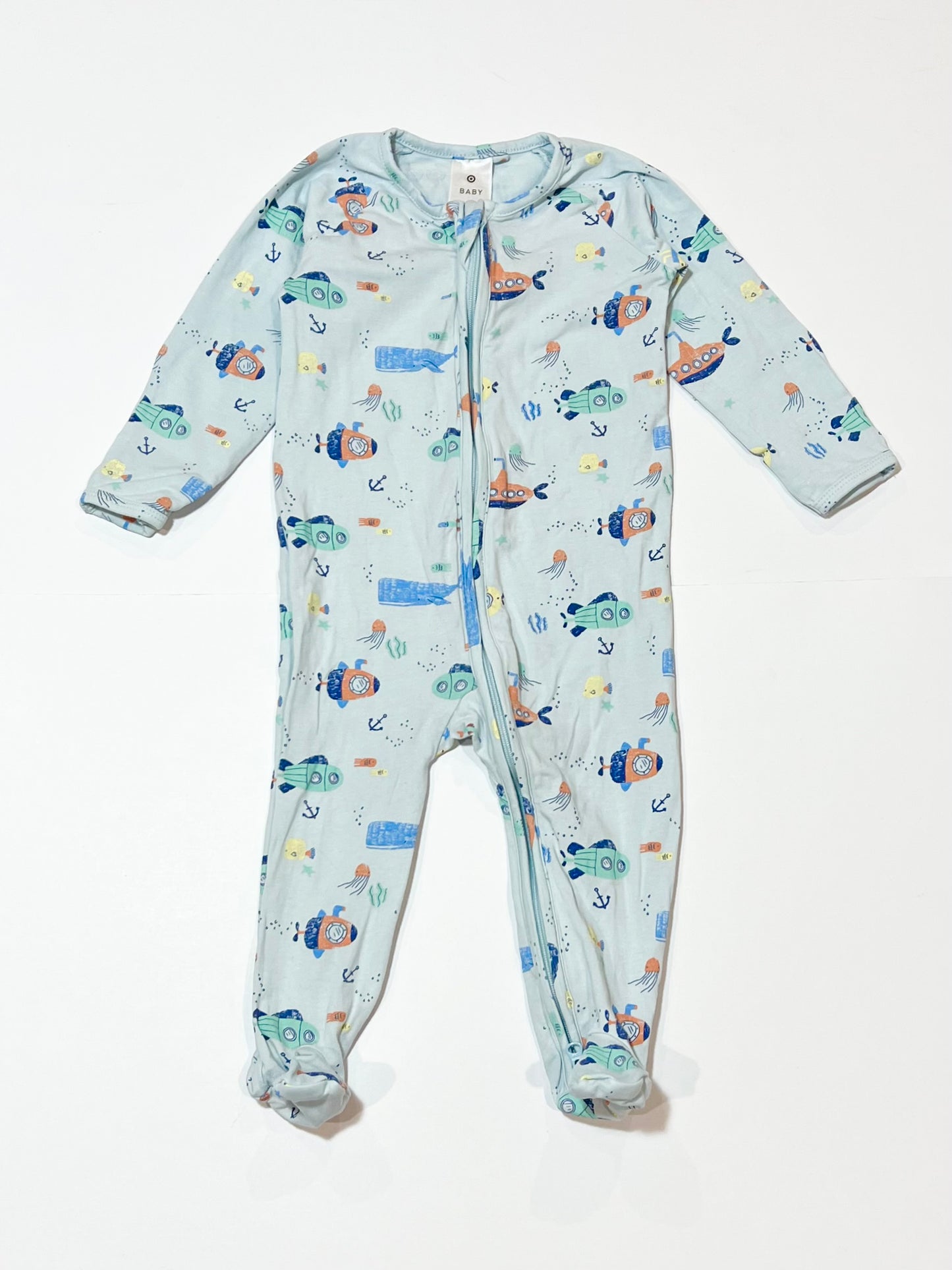 Submarines zip onesie - Size 0