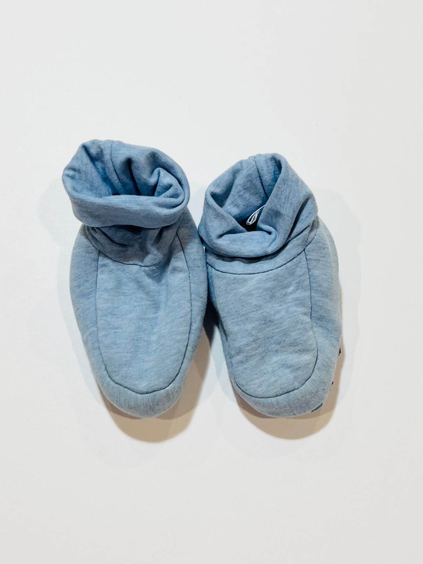 Blue stars booties - Size 6-12 months