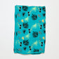 Green leafy bunny rug