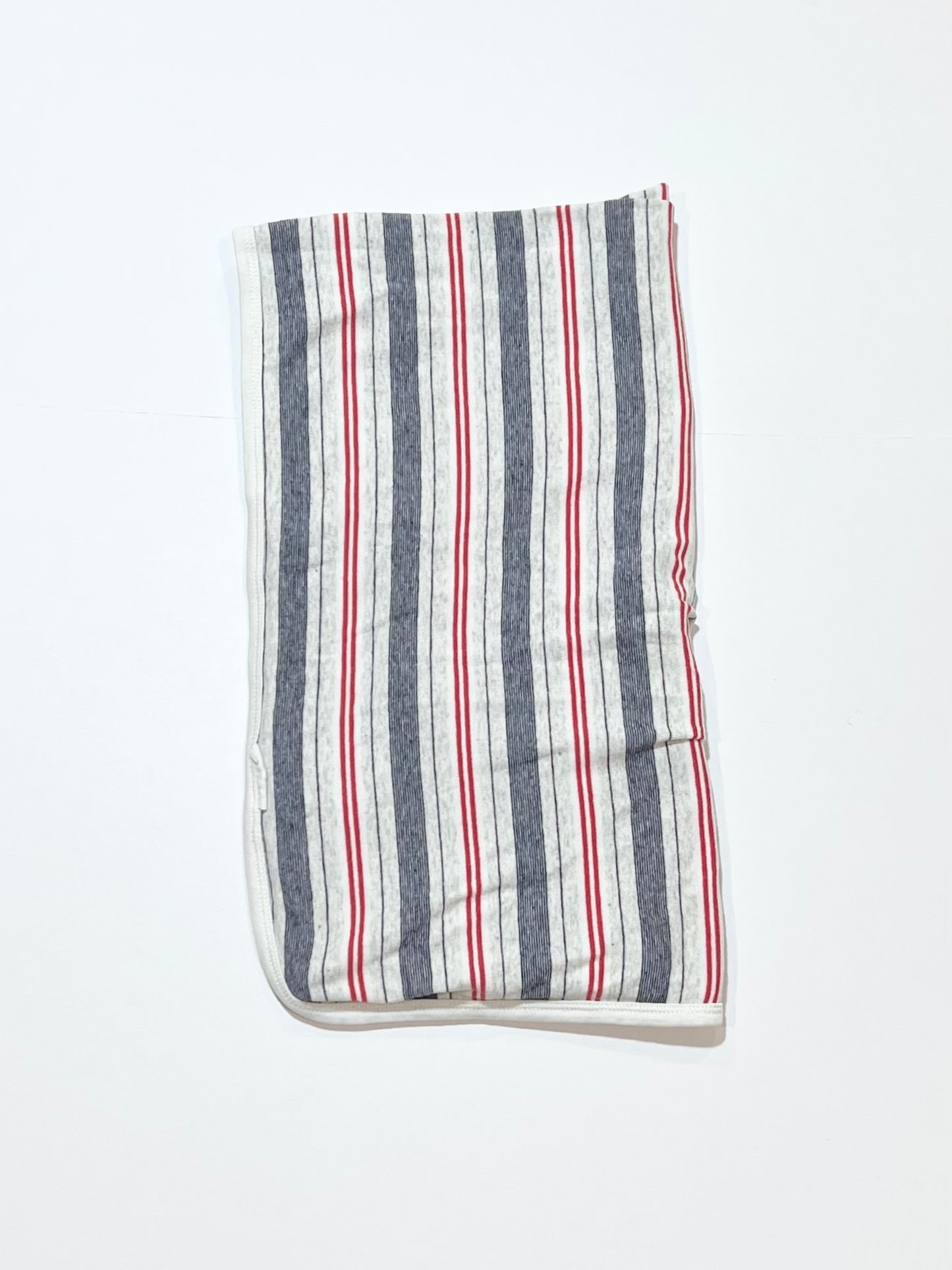 Grey striped bunny rug
