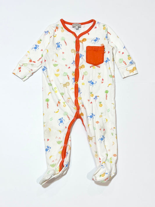 Aniamls onesie - Size 6-9 months