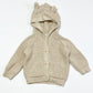 Tan hooded jacket - Size 0