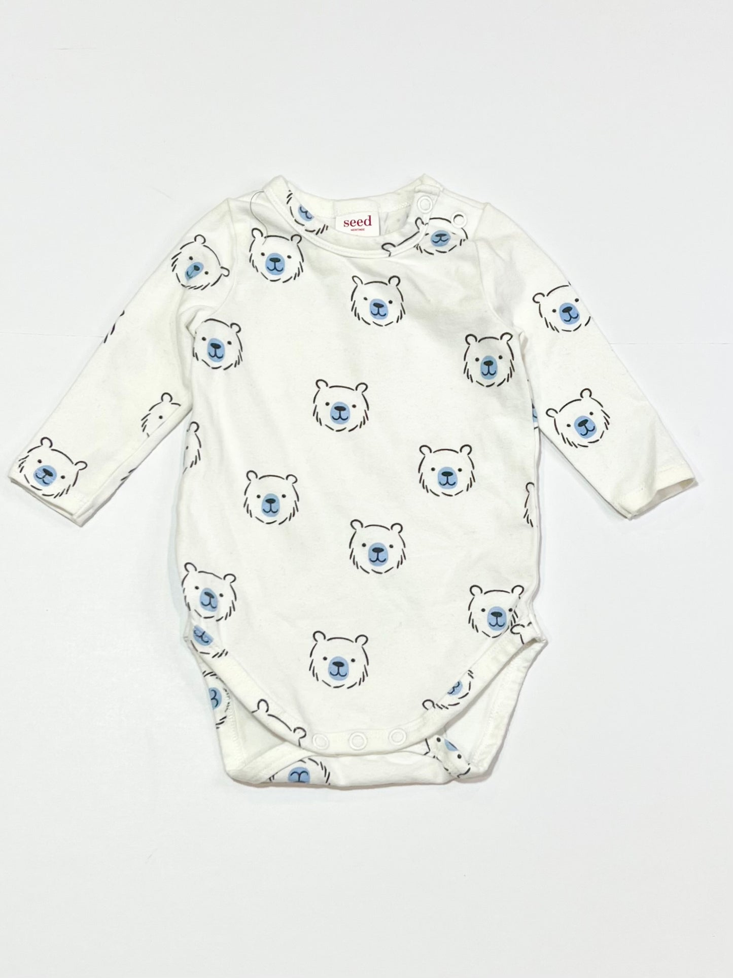 Blue bear bodysuit - Size 000