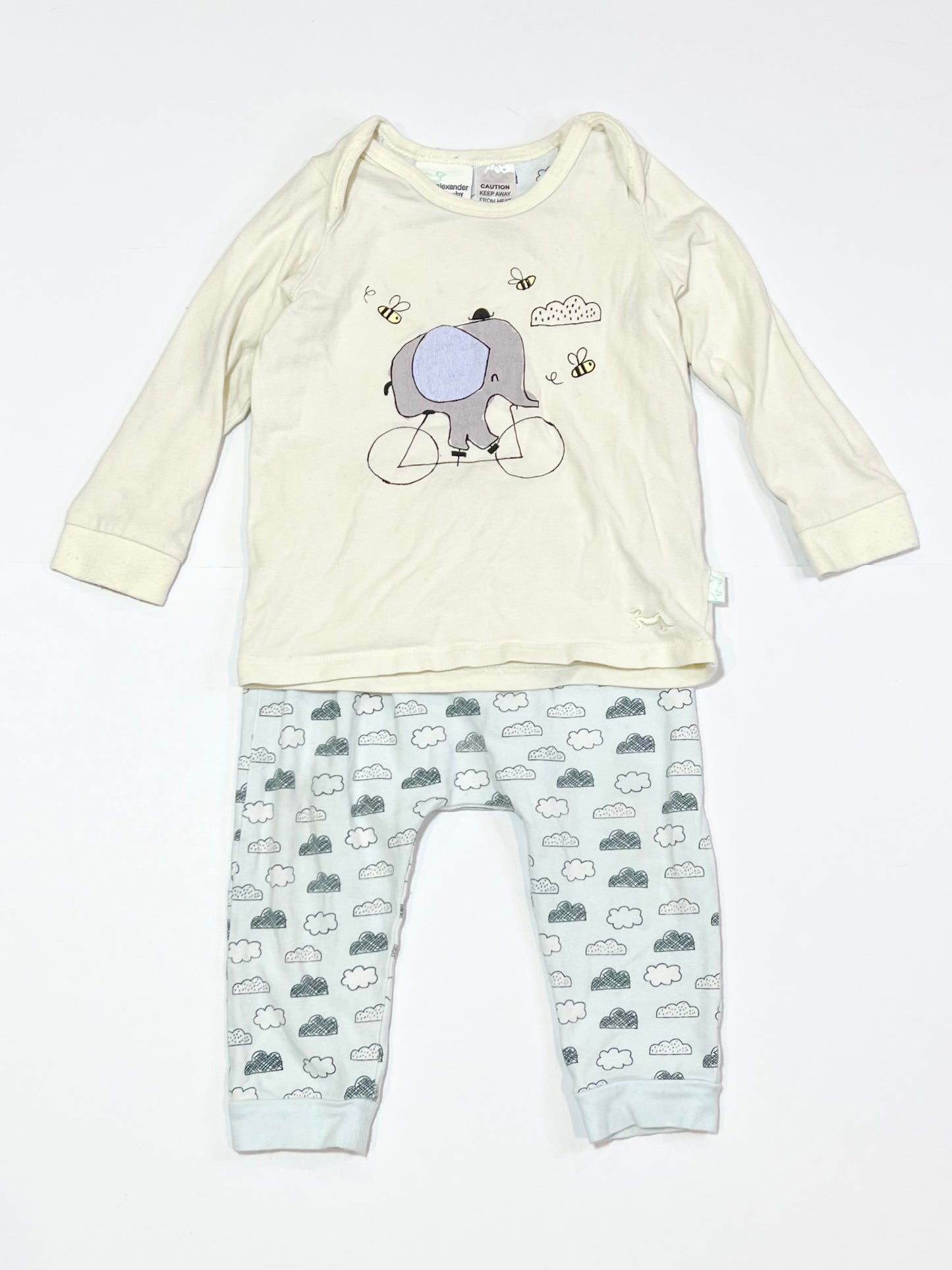 Elephant pyjamas - Size 1