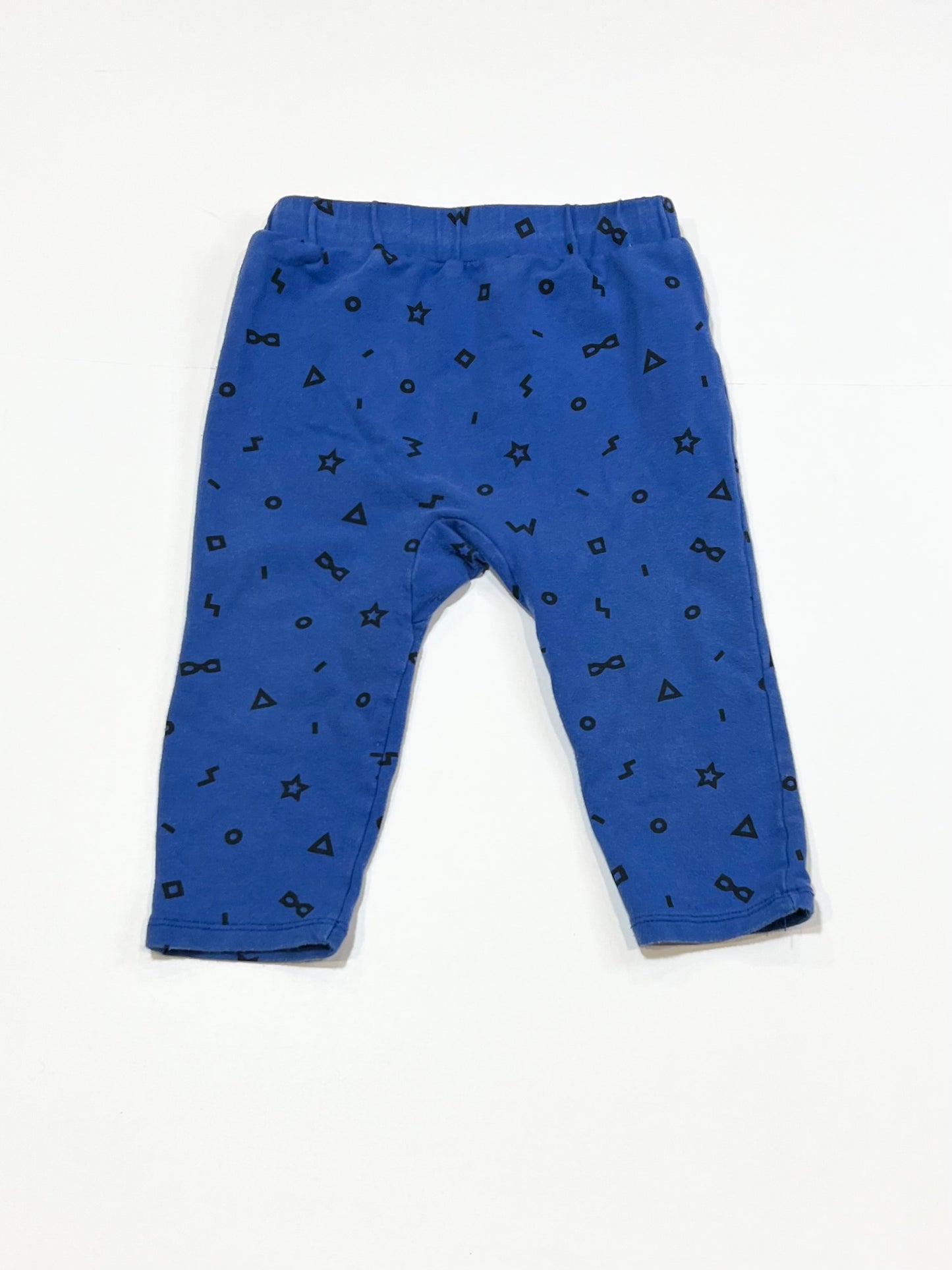 Blue shapes pants - Size 1