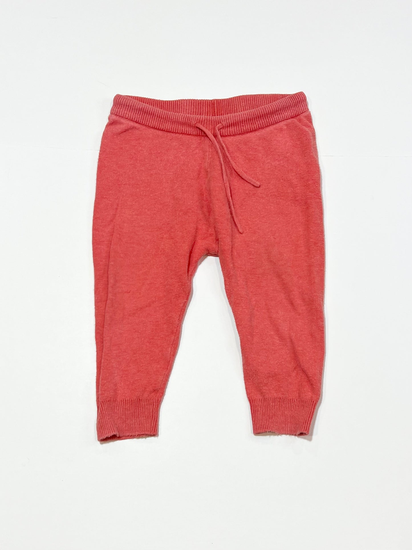 Red knit pants - Size 1