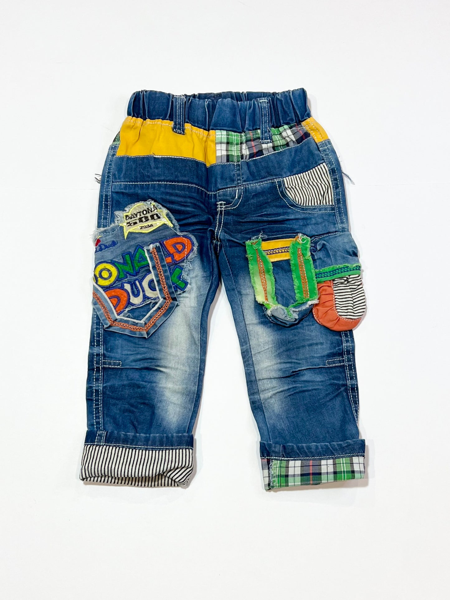 Patch denim jeans - Size 2-3