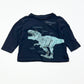 Navy t-rex top - Size 1