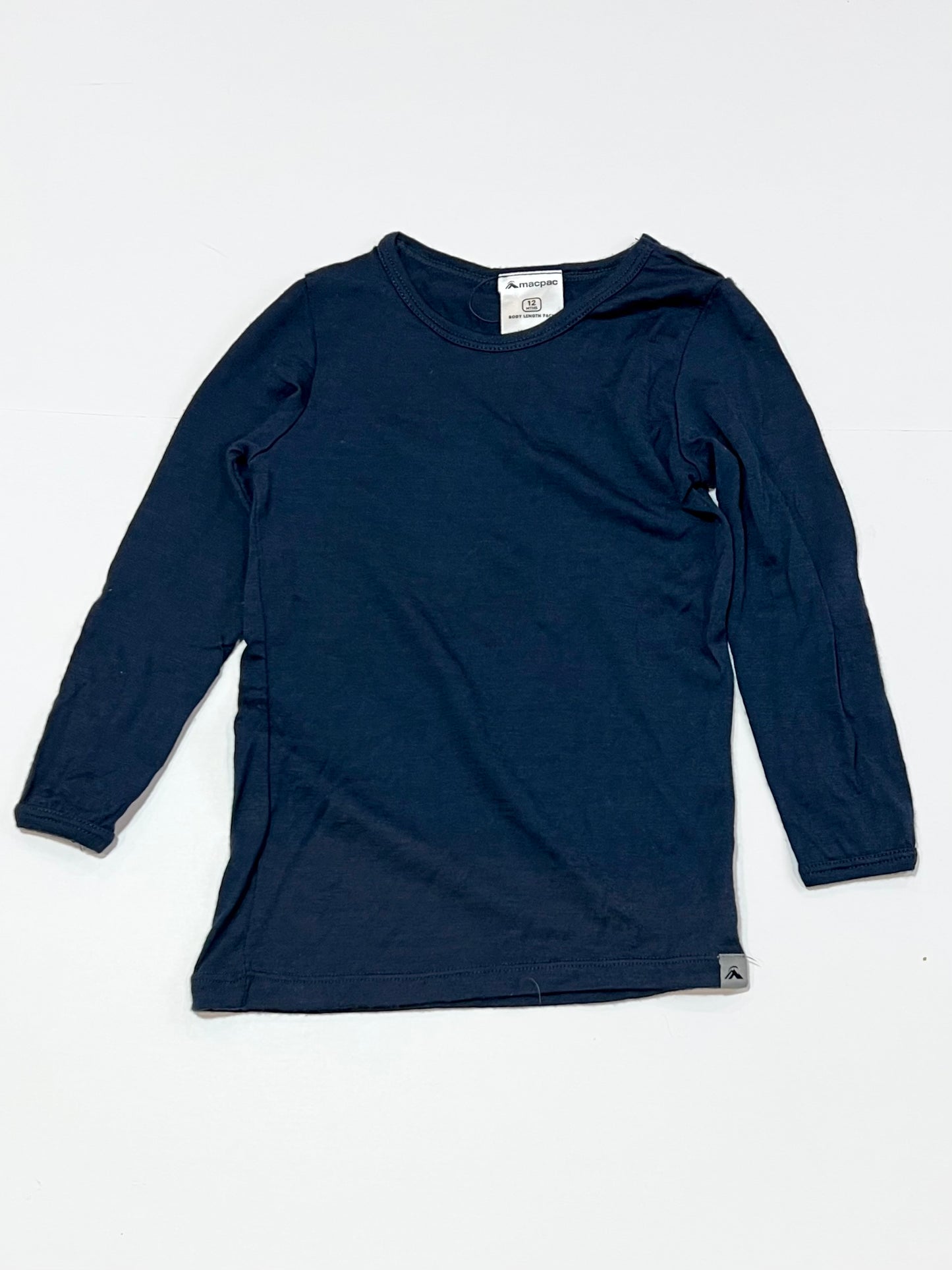 Navy merino top - Size 1