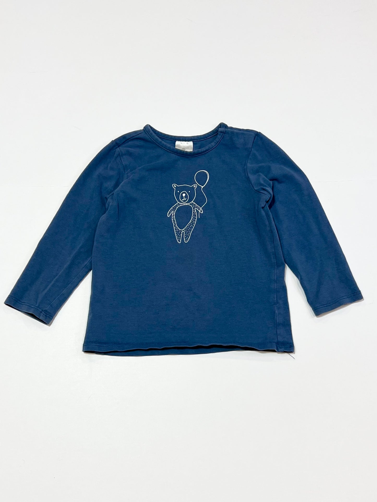 Blue bear top - Size 1