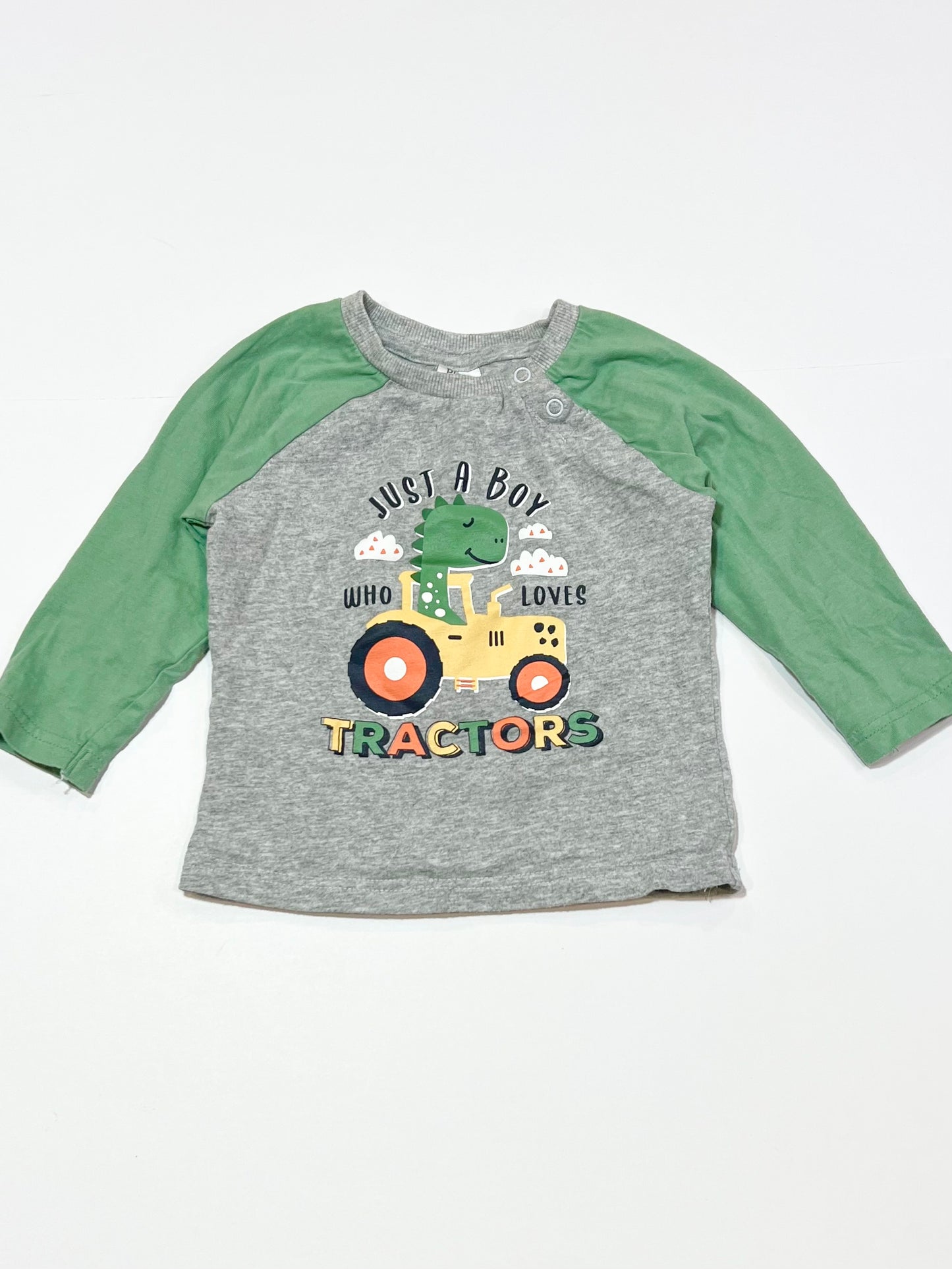 Dino tractor top - Size 1