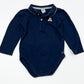 Navy polo bodysuit - Size 1