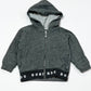 Grey zip hoodie - Size 1