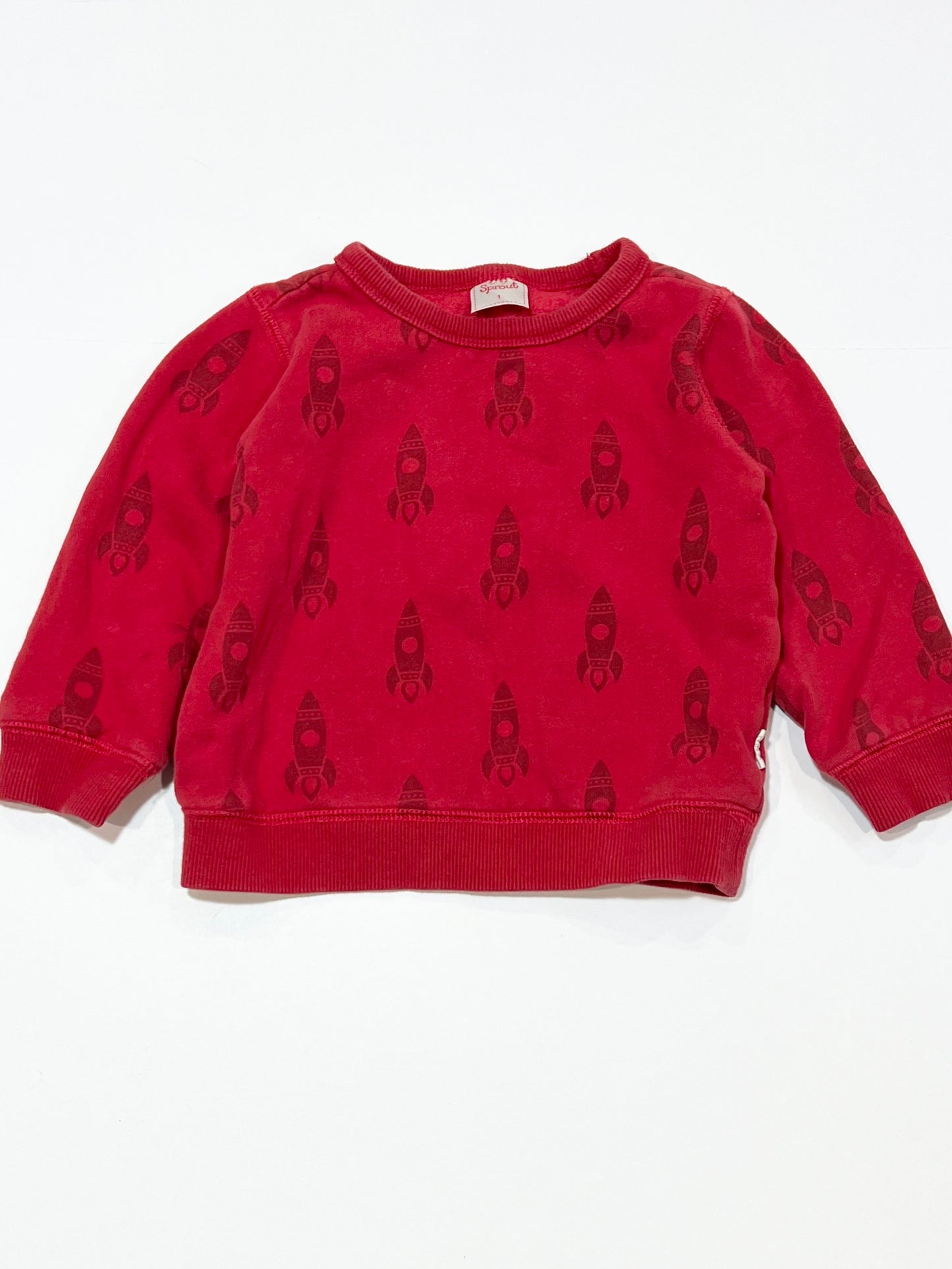 Red rockets sweater - Size 1