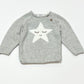 Grey star knit jumper - Size 1