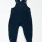 Navy quilted overalls - Size 1
