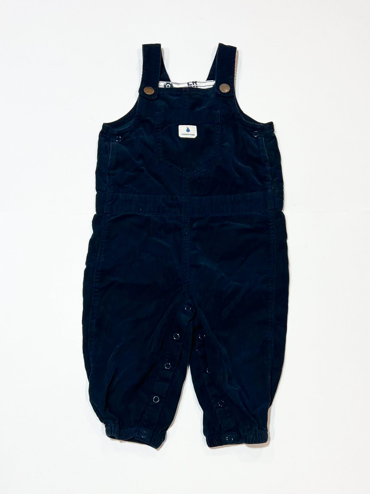 Navy corduroy overalls - Size 1