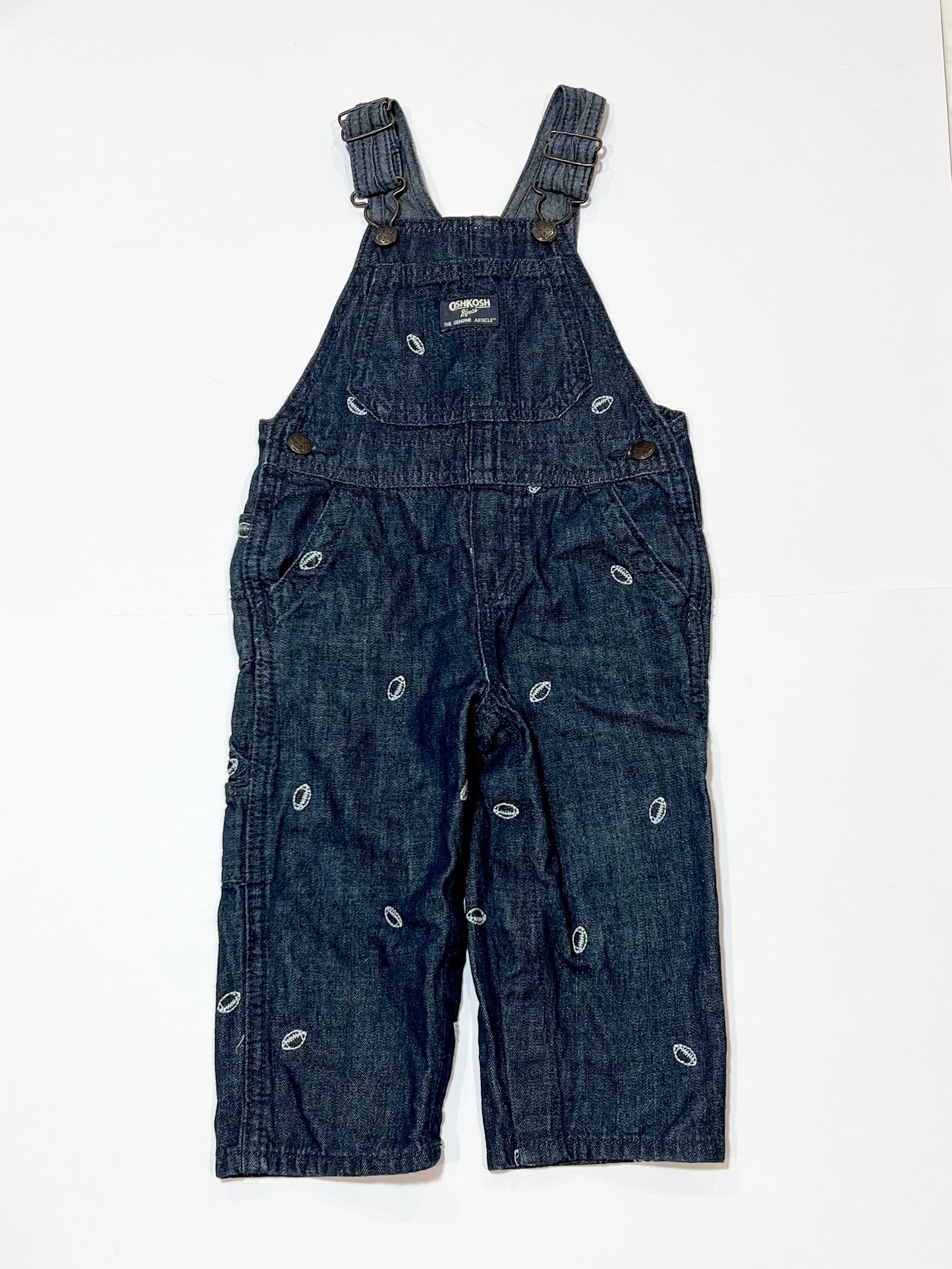 Denim football overalls - Size 1