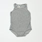 Grey spot bodysuit - Size 1