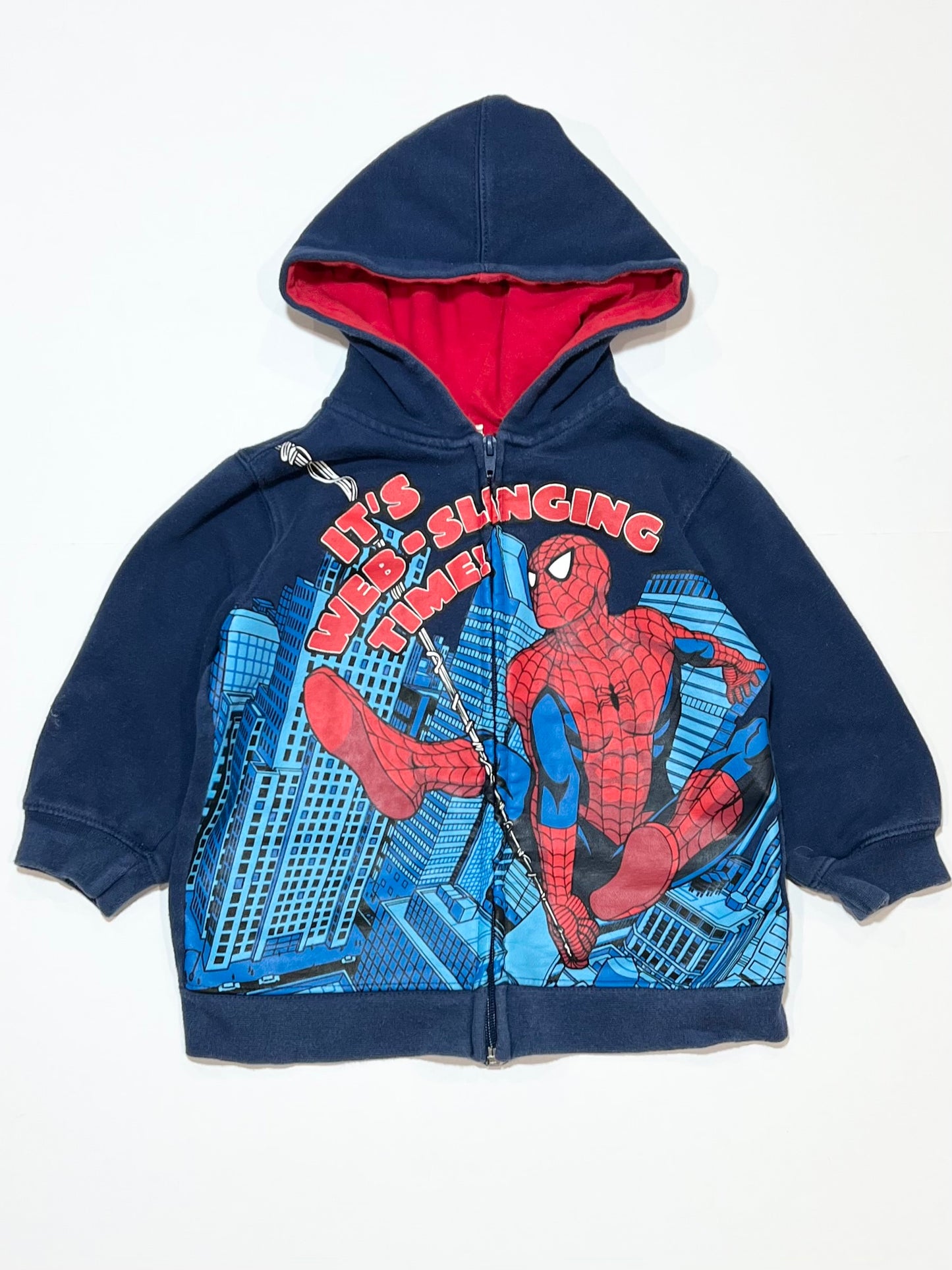 Spider Man zip hoodie - Size 3