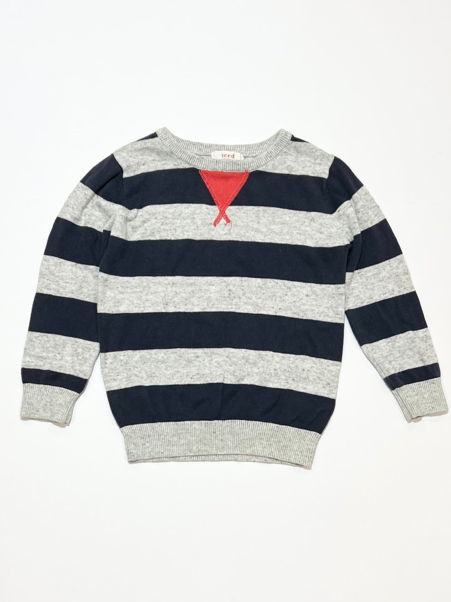 Striped knit jumper - Size 3-4