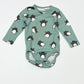 Green penguins bodysuit - Size 00