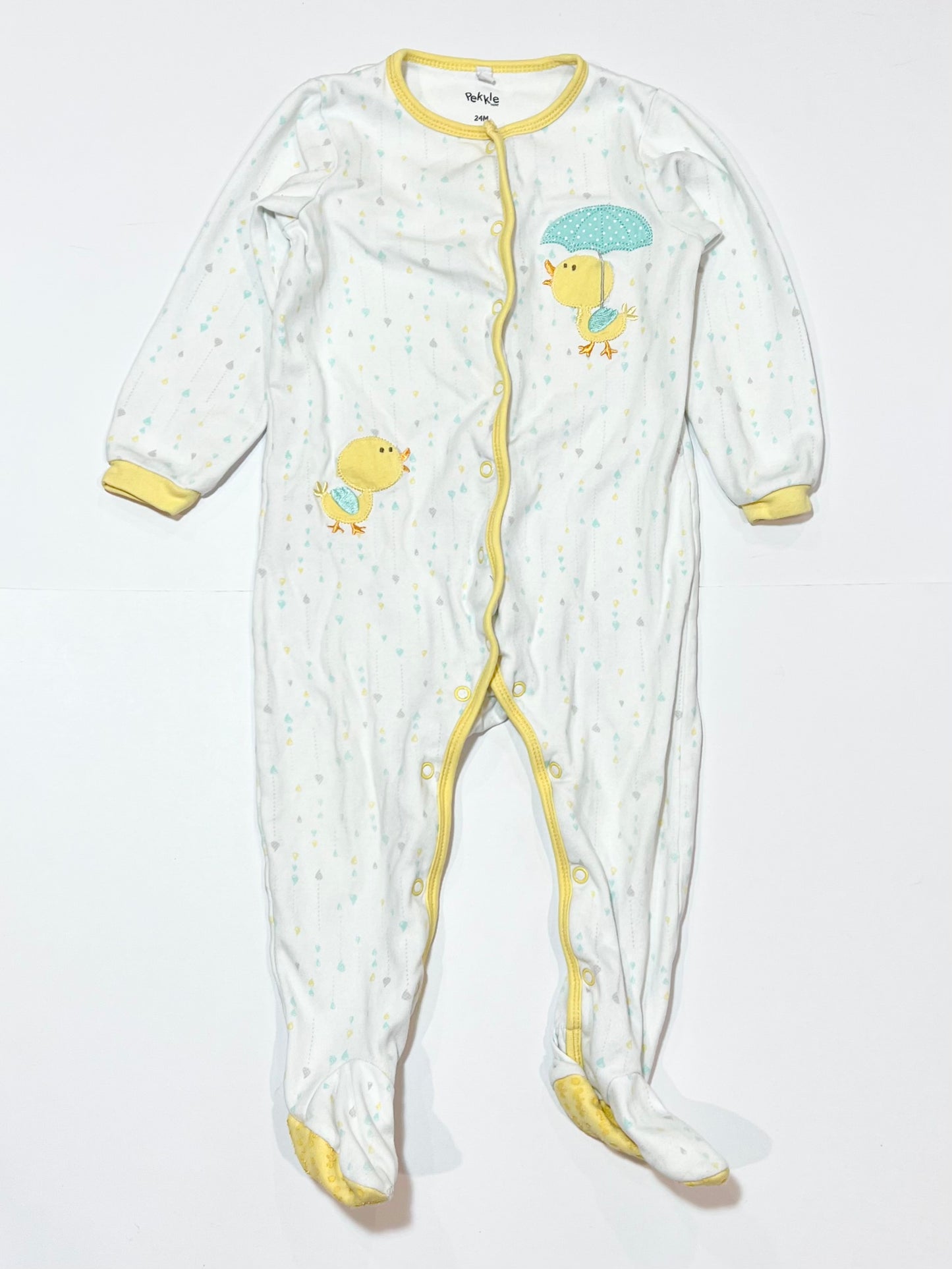 Chicks in the rain onesie - Size 2