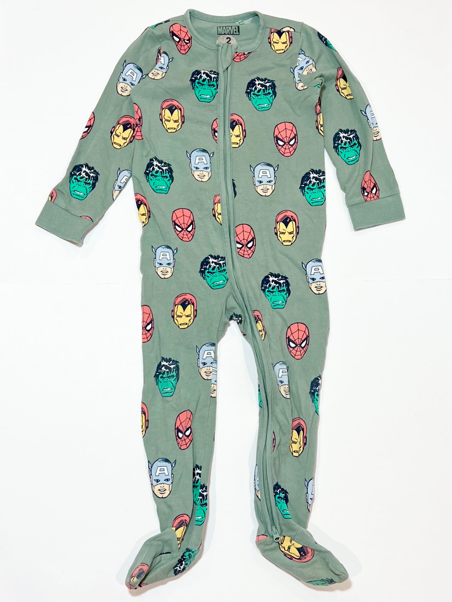 Heroes zip onesie - Size 2