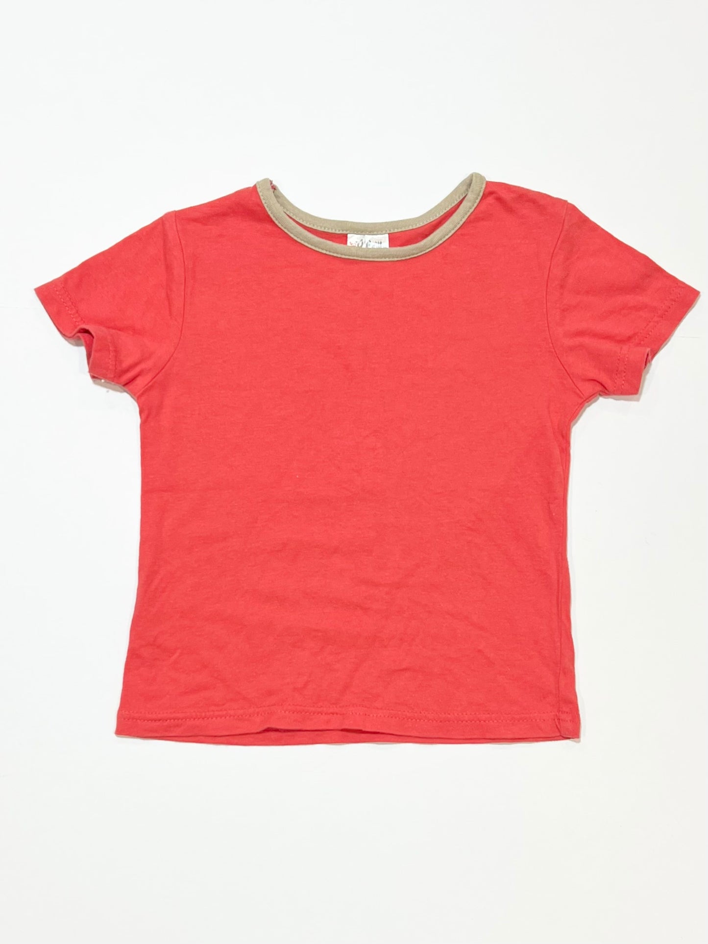 Red tee - Size 4