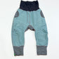Blue patch pants - Size 2-3