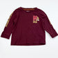 Maroons top - Size 2