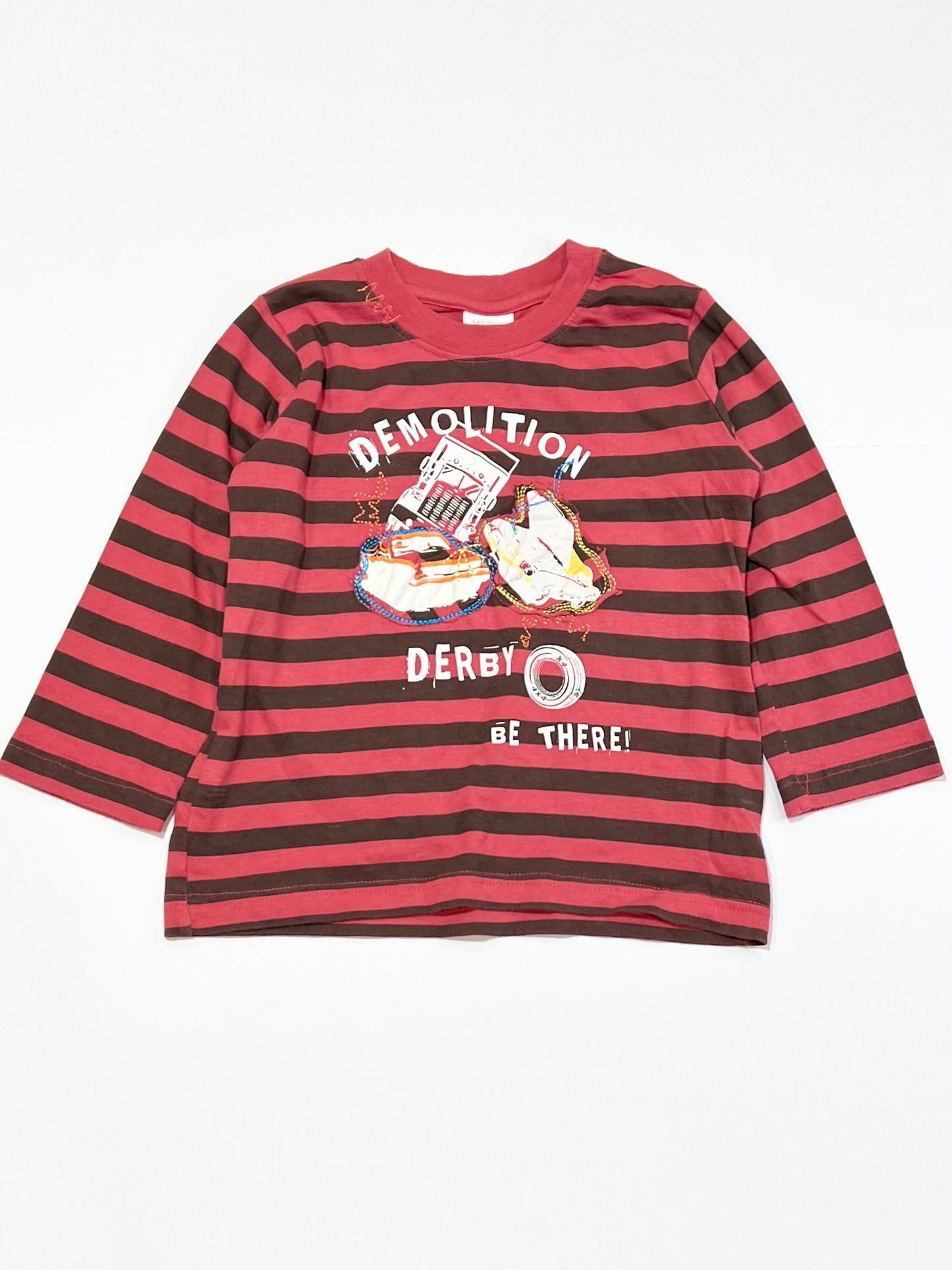 Striped demolition top - Size 2