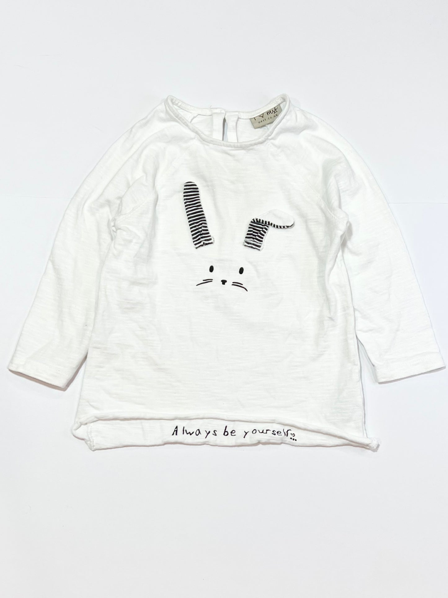 White bunny top - Size 2