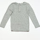 Grey ribbed top - Size 2
