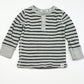 Striped ribbed top - Size 2