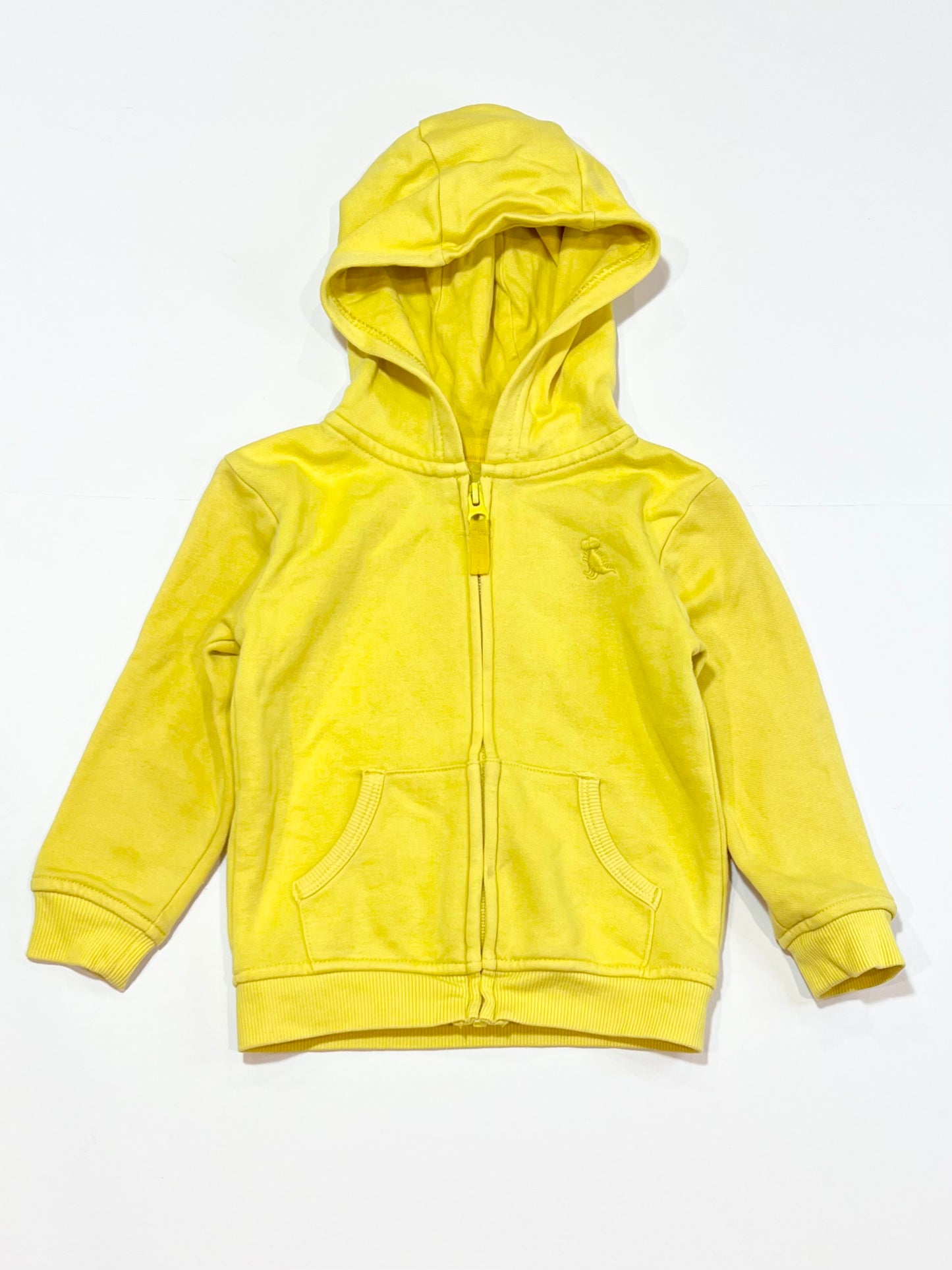 Yellow zip hoodie - Size 2
