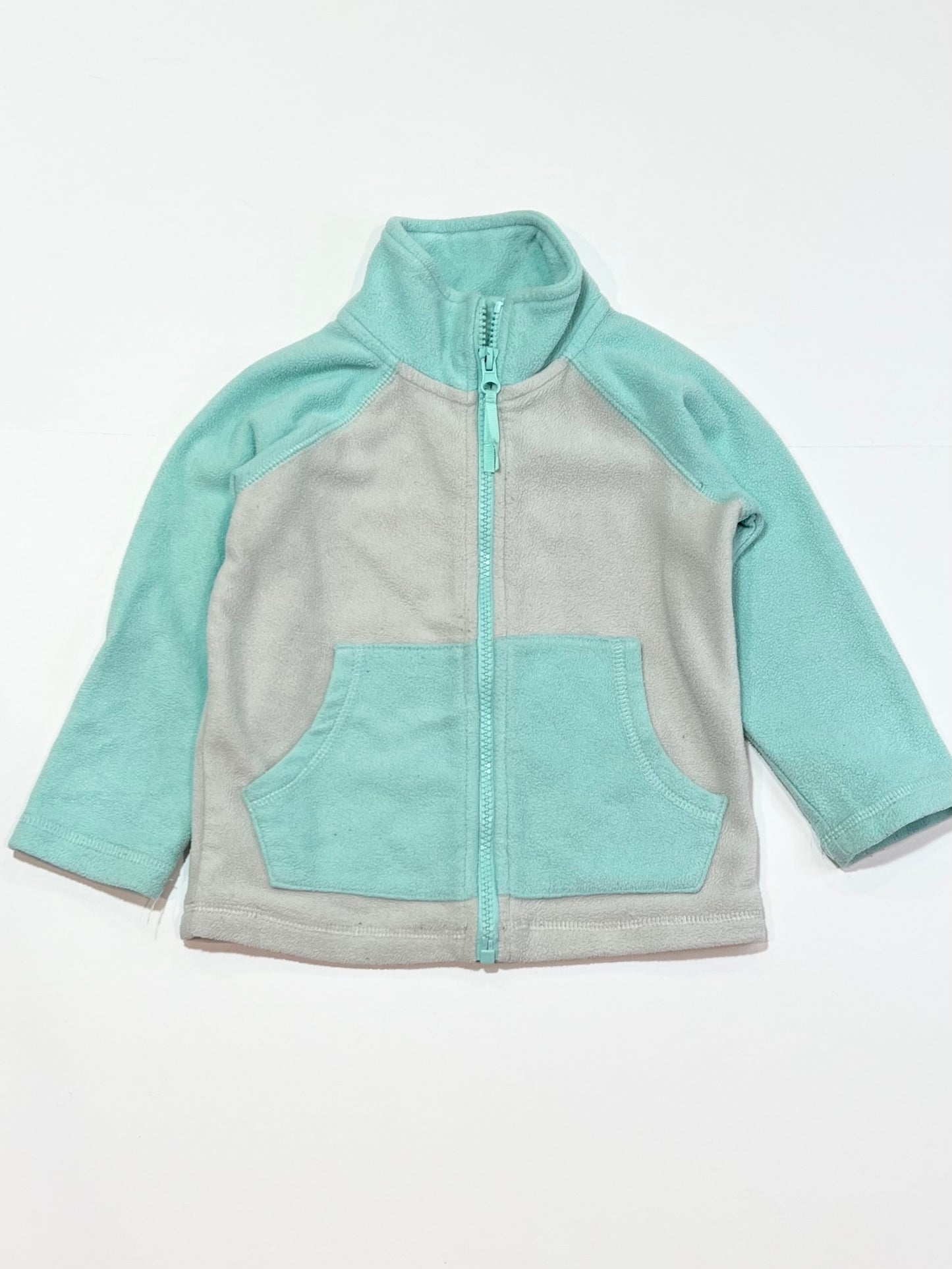 Fleece zip sweater - Size 2