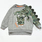 Grey croc sweater - Size 2