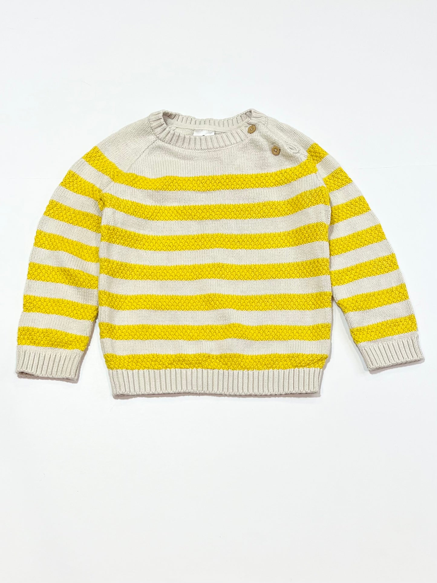 Striped knit jumper - Size 2