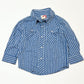 Blue gingham shirt - Size 2