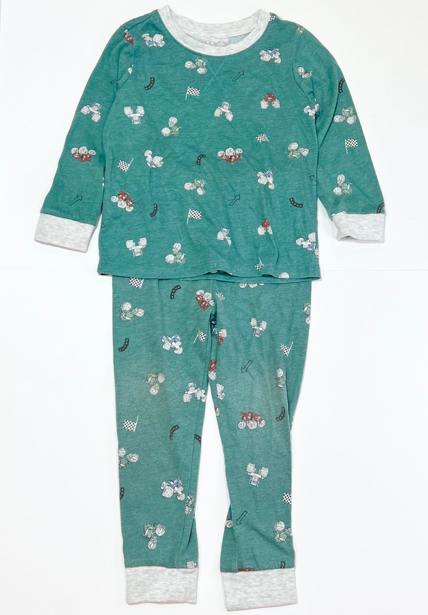 Green Blaze pyjamas - Size 4