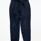 Navy panelled trackies - Size 4