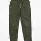 Green panelled trackies - Size 4