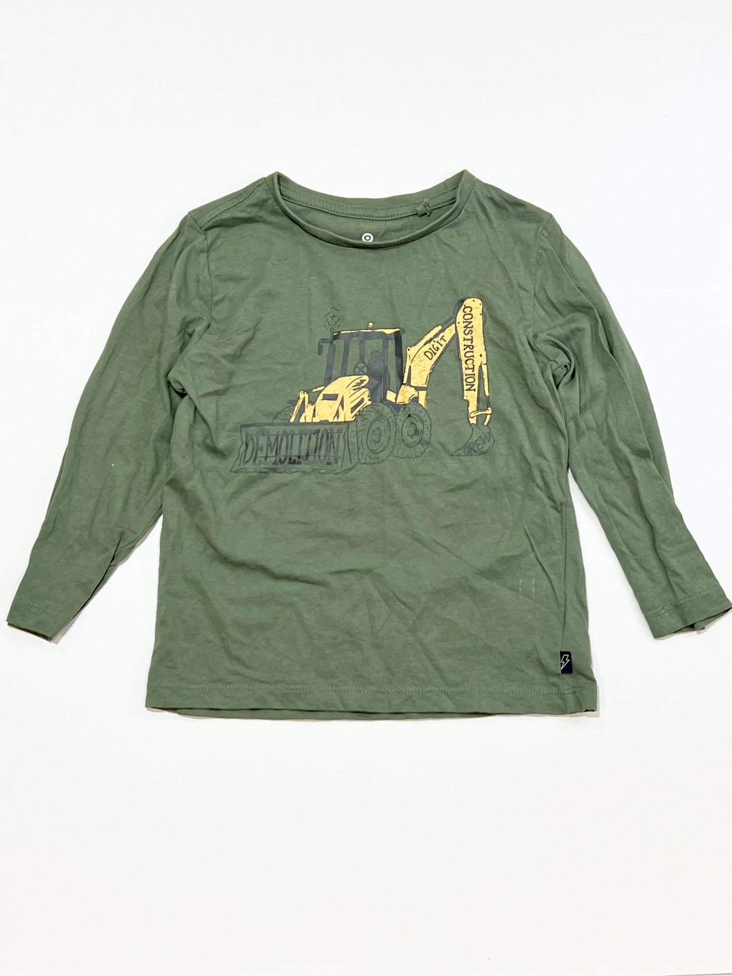 Green digger top - Size 4